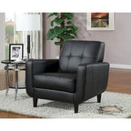 Gavin Transitional Black Chair