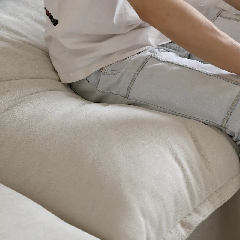 Velvet Sectional Sofa Modern Upholstered Couch Sofa for Living Room