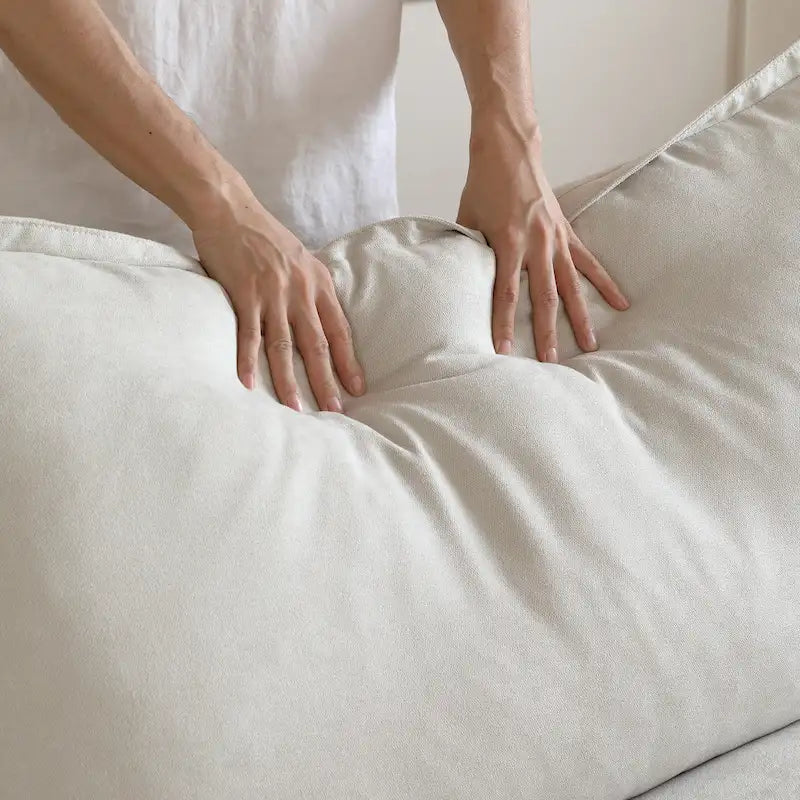 Velvet Sectional Sofa Modern Upholstered Couch Sofa for Living Room