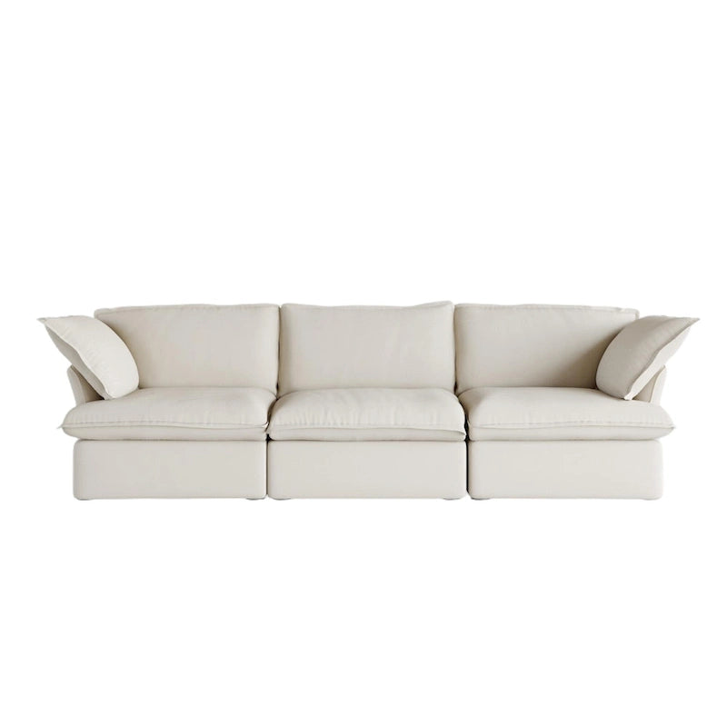 Velvet Sectional Sofa Modern Upholstered Couch Sofa for Living Room
