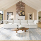 Velvet Sectional Sofa Modern Upholstered Couch Sofa for Living Room