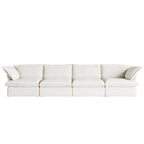 Velvet Sectional Sofa Modern Upholstered Couch Sofa for Living Room