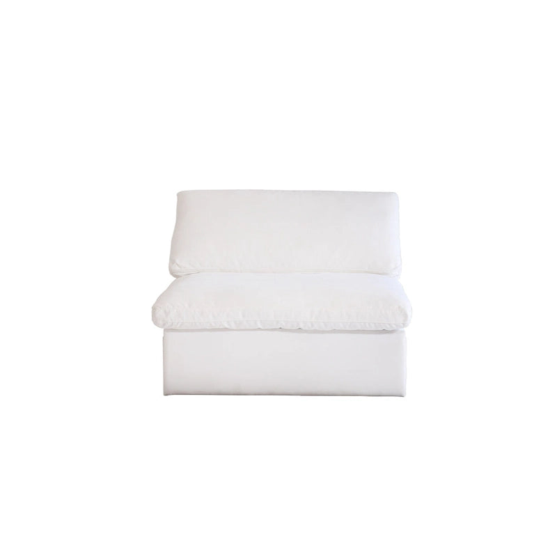 Modern Velvet Sectional Sofa Down Filled Overstuffed Upholstered Couches for Living Room