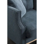 Fabric 2 Seater Loveseat Sofa with USB Charge
