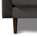 Poly & Bark Napa 72 Velvet Fabric Sofa