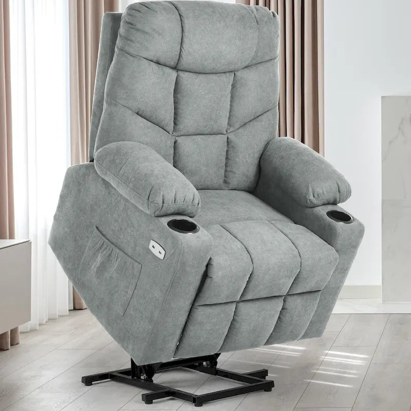 Modern Massage and Heating Recliner Sofa Chair