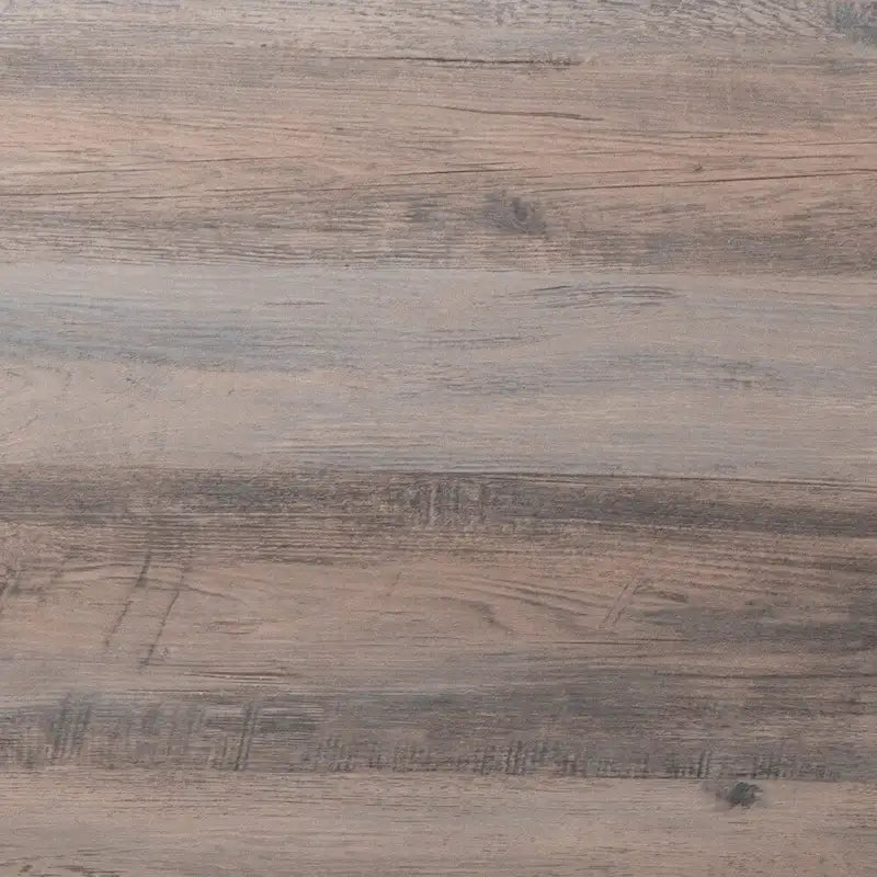 2-Tier Coffee Table with Metal Side Braces and Corner Caps