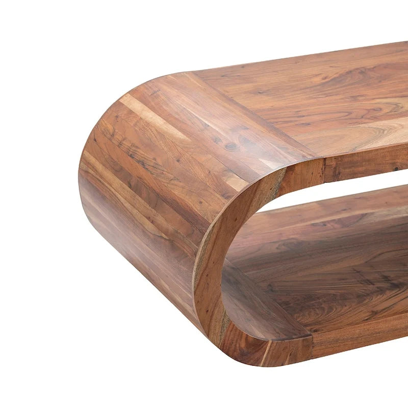 Infinity Mango Wood Cocktail Table - 51x23x18