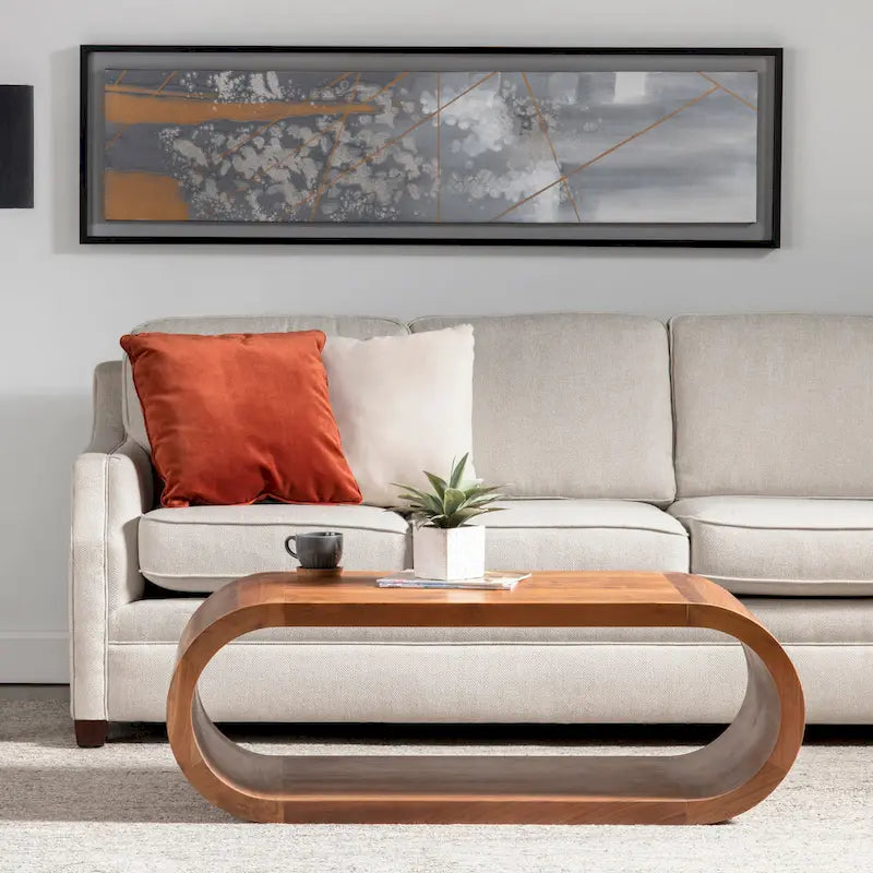 Infinity Mango Wood Cocktail Table - 51x23x18