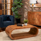 Infinity Mango Wood Cocktail Table - 51x23x18