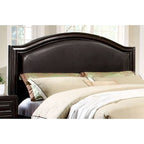 Furniture of America Pigh Traditional Espresso Padded Platform Bed