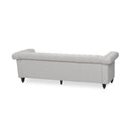 Parkhurst Tufted Grey Chesterfield Sofa by Christopher Knight Home
