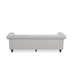 Parkhurst Tufted Grey Chesterfield Sofa by Christopher Knight Home