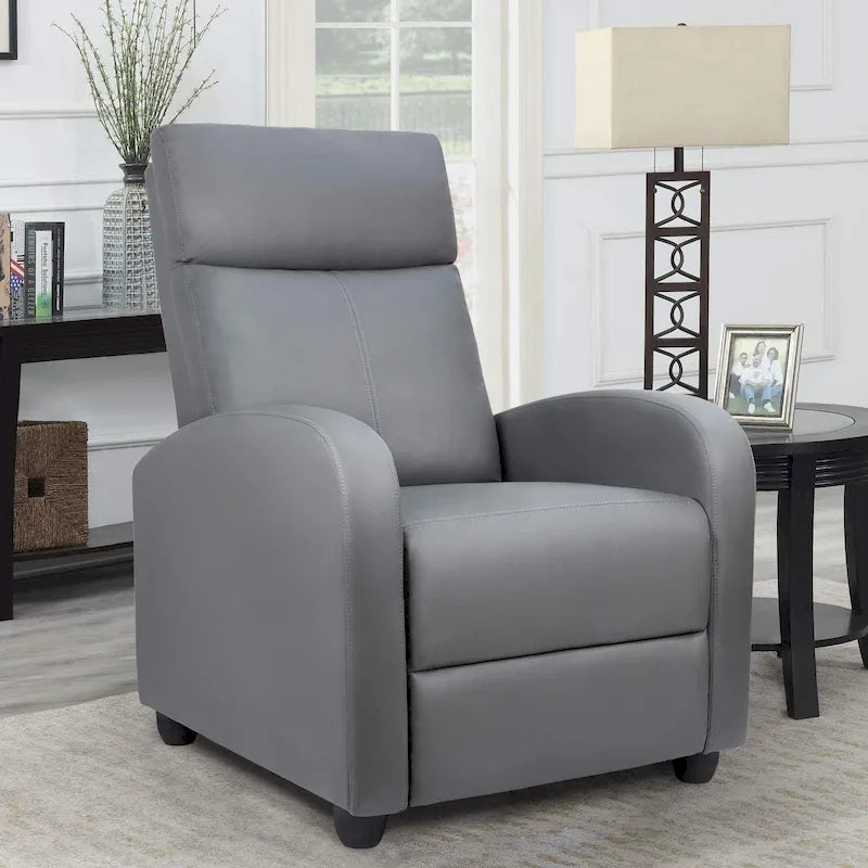 Homall Recliner Chair PU Leather Single Living Room Sofa Recliner