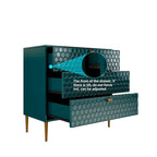 Morden Wood Furniture 3-Drawer Dresser Chest