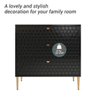 Morden Wood Furniture 3-Drawer Dresser Chest