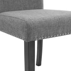 Paulina Contemporary Grey Faux Marble 5-Piece Round Dining Table Set by Furniture of America