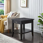 Leick Home Laurent Recliner Wedge Table with Shelf