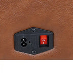 Steve Silver Newport Power Top Grain Leather Reclining Sofa