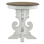 Magnolia Manor Round End Table - 2 Finish Options