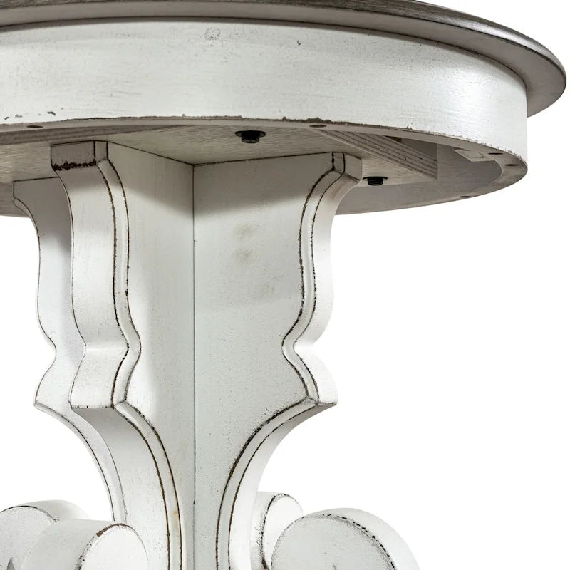 Magnolia Manor Round End Table - 2 Finish Options