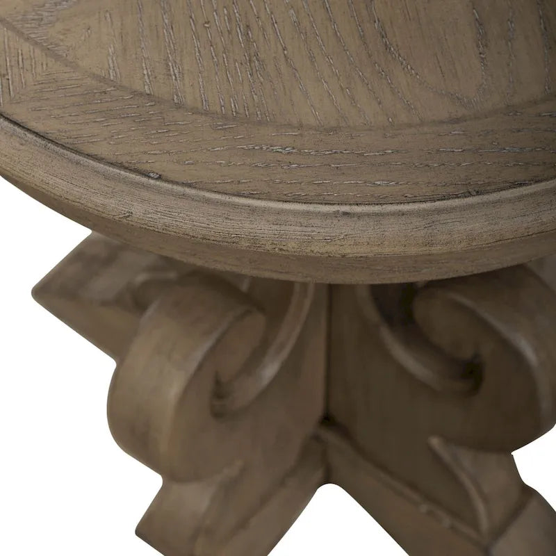 Magnolia Manor Round End Table - 2 Finish Options