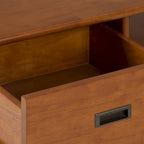 WYNDENHALL Tierney SOLID HARDWOOD 48 inch Wide Rectangle Mid Century Modern Coffee Table - 48 W x 22 D x 20 H