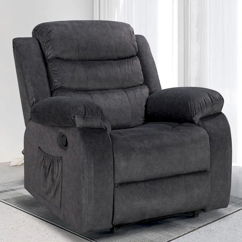 Soft Recliner Chair with Massage and Heat Function