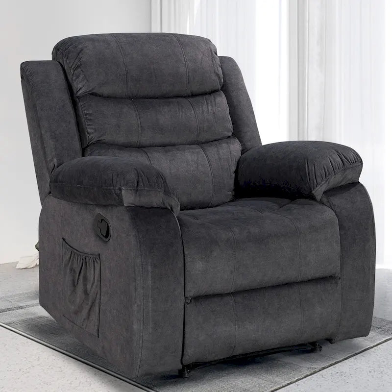 Soft Recliner Chair with Massage and Heat Function