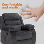 Soft Recliner Chair with Massage and Heat Function