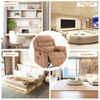 Soft Recliner Chair with Massage and Heat Function