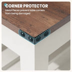 Crestlive Living Room Coffee Table with Storage Shelf, Sofa Center Table - 40.16 W x 22.05 D x 18.11 H