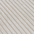 141.73  Corduroy Large Reversible Modular Sectional Sofa L-Shape Couch with Otoman and Pillow