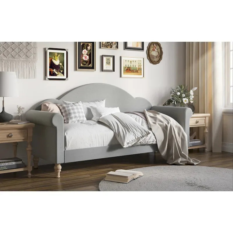 Chaise Upholstered Twin Daybed
