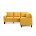 Newbury Twill Fabric Sectional Sofa