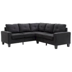 Newbury Twill Fabric Sectional Sofa