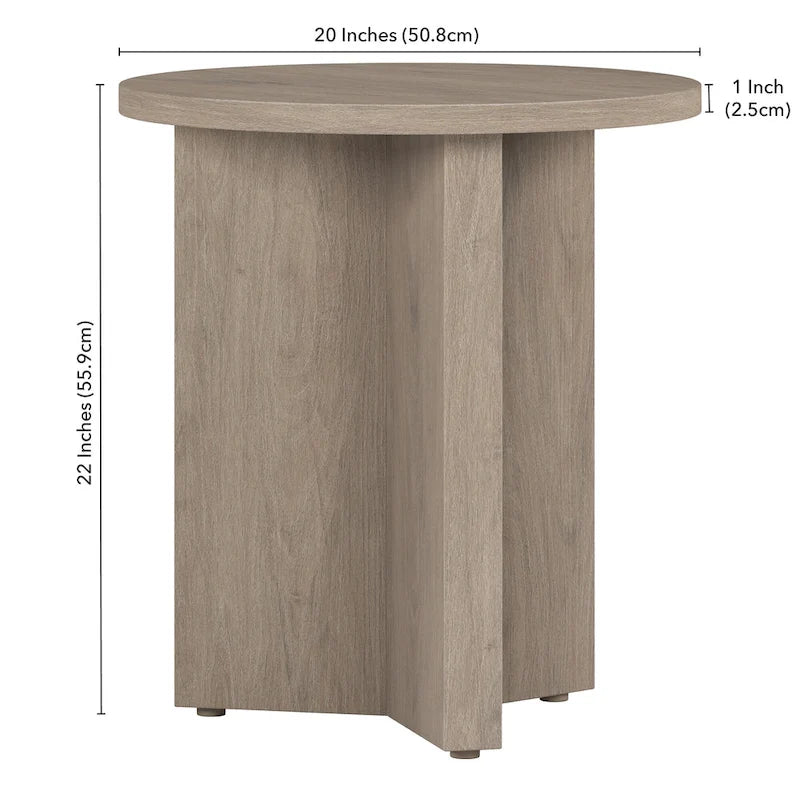Anders 20 Wide Round Side Table - 20 Wide