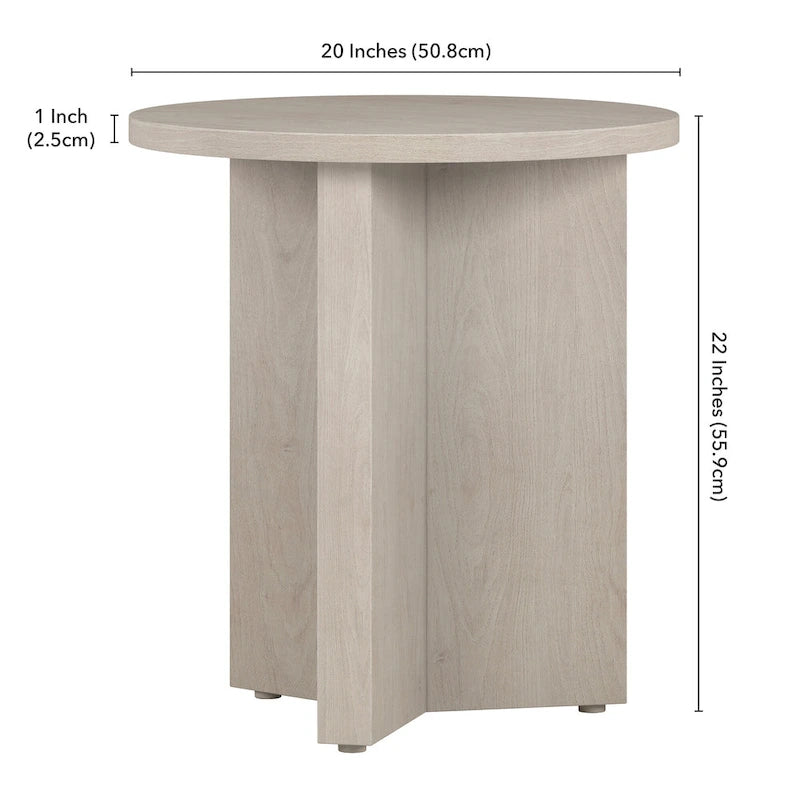 Anders 20 Wide Round Side Table - 20 Wide