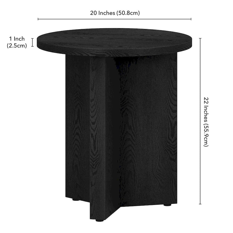Anders 20 Wide Round Side Table - 20 Wide