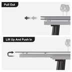 7 - Piece Extendable Sintered Stone Dining Table Dining Set With 6 Fabric Chairs