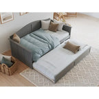 Nantucket Twin Wood Daybed with Twin Size Trundle