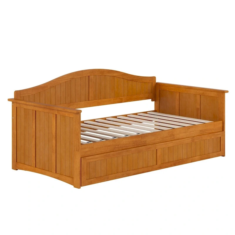 Nantucket Twin Wood Daybed with Twin Size Trundle