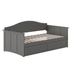Nantucket Twin Wood Daybed with Twin Size Trundle