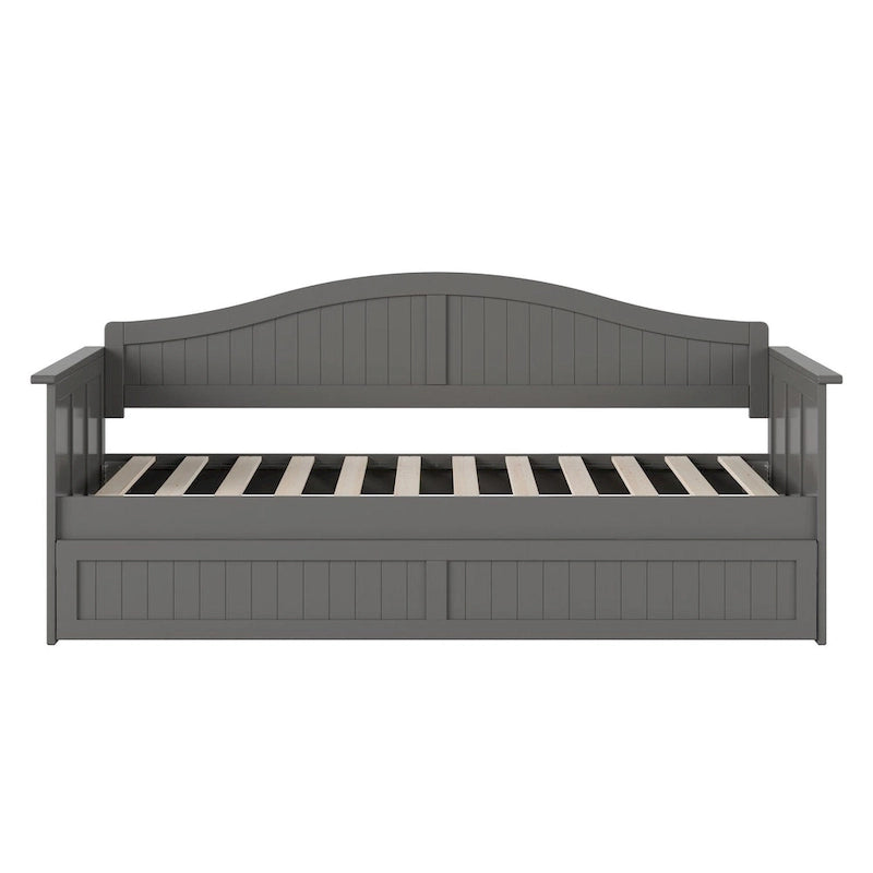 Nantucket Twin Wood Daybed with Twin Size Trundle