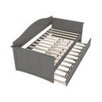 Nantucket Twin Wood Daybed with Twin Size Trundle