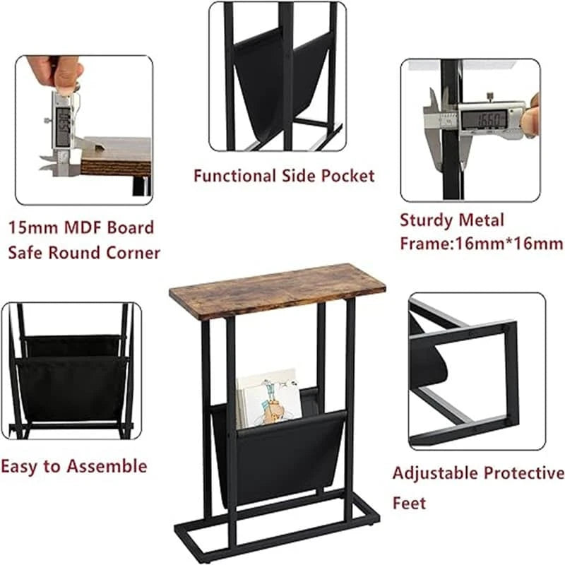 Small Narrow Side Table