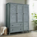Grain Wood Furniture Greenport Solid Wood 3-door Armoire