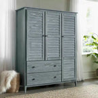 Grain Wood Furniture Greenport Solid Wood 3-door Armoire