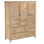 Grain Wood Furniture Greenport Solid Wood 3-door Armoire