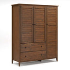 Grain Wood Furniture Greenport Solid Wood 3-door Armoire